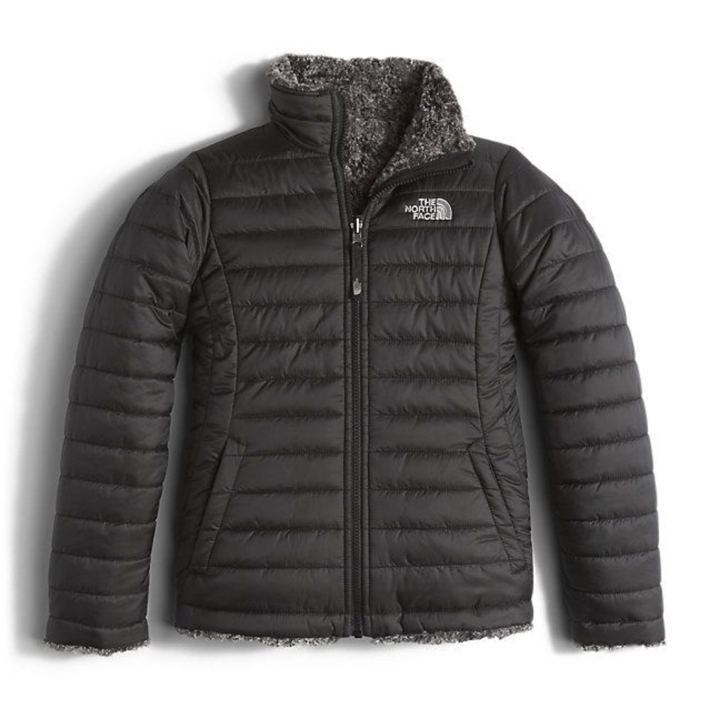 The North Face Girls’ Reversible Mossbud Full-Zip Jacket XL Brand New Condition!